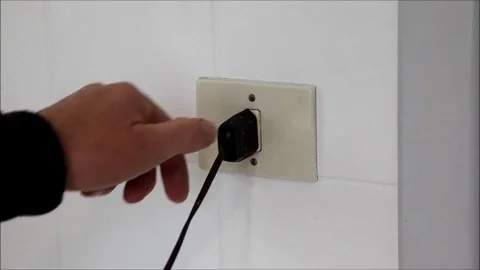 Electrical outlet Stock Footage 77097451