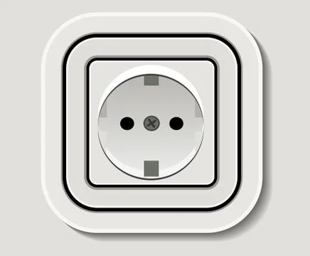 Electrical outlet Stock Illustration
