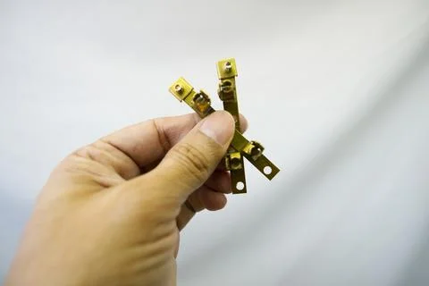 Electrical outlet for two electrical plugs Foto stock