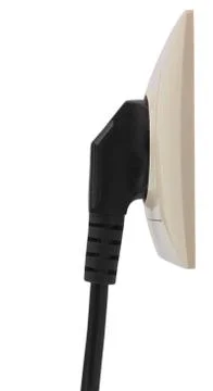 Electrical outlet on the wall Stock-Fotos