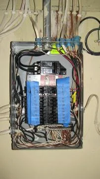 Electrical Panel Stockfoto's