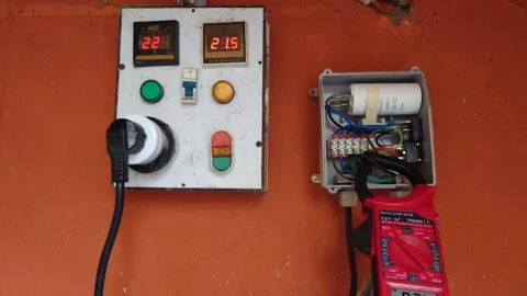 Electrical Panel Voltage Testing: Khushab, Pakistan 24 Nov 2025 Stock Footage 314125675