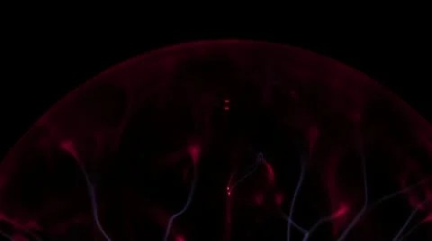 Electrical plasma,electric energy field looks futuristic Stock Footage