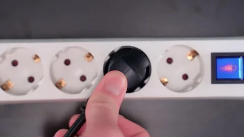 Electrical Plug Black 動画素材 273511728