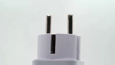 Electrical plug. European socket. Universal international 220v. 動画素材 169369178
