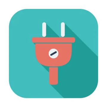 Electrical plug Stock Illustration