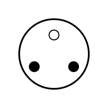 Electrical plug Logo Template vector icon illustration design Stockillustratie