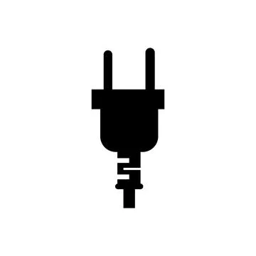 Electrical plug Logo Template vector icon illustration design イラスト素材