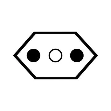 Electrical plug Logo Template vector icon illustration design Stockillustratie