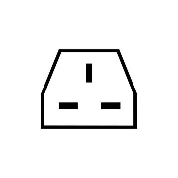 Electrical plug Logo Template vector icon illustration design Stock Illustration