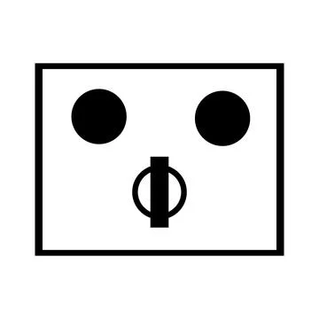 Electrical plug Logo Template vector icon illustration design Stock Illustration