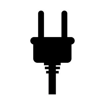 Electrical plug Logo Template vector icon illustration design イラスト素材