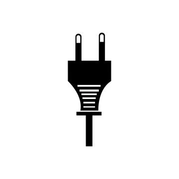 Electrical plug Logo Template vector icon illustration design イラスト素材