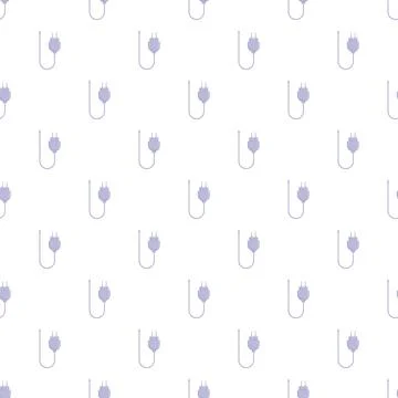 Electrical plug pattern connecting power technology background Иллюстрация