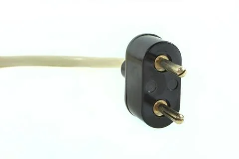 Electrical plug Foto stock