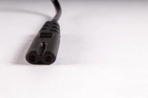 Electrical plug with white background Stock Photos