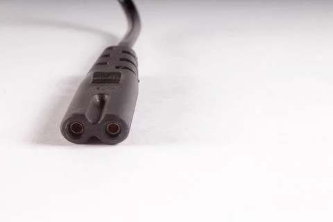 Electrical plug with white background Stock Photos