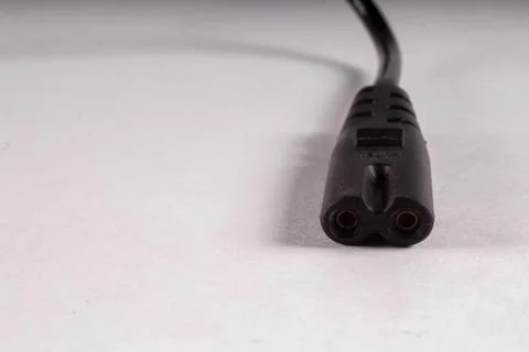 Electrical plug with white background Stock Photos