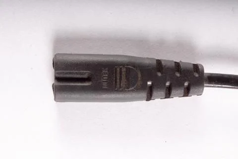 Electrical plug with white background Stock Photos