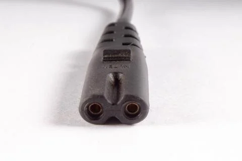 Electrical plug with white background Stock Photos