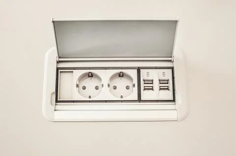 Electrical Plugs 스톡 사진