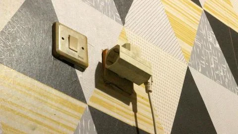 Electrical plugs Stock Photos