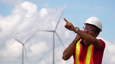 Electrical power engineer, stress and anger from the work order Stock Footage 105727773
