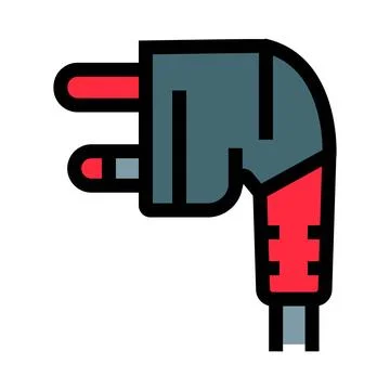 Electrical power plug adapter for energy connection Stock Illustration