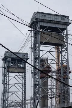 Electrical power station Stock Photos