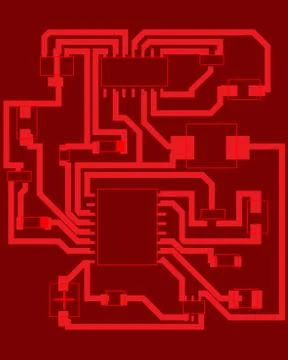 Electrical scheme Stockillustratie