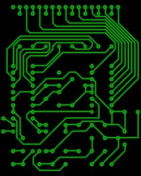 Electrical scheme Stock Illustration