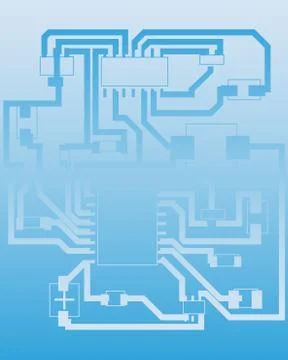 Electrical scheme Stock Illustration