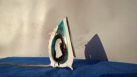 Electrical Short Circuit. Fire socket of electricity plug switch. Stock Footage 286424047