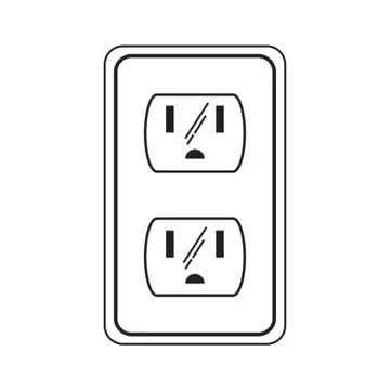 Electrical Socket Stock Illustration