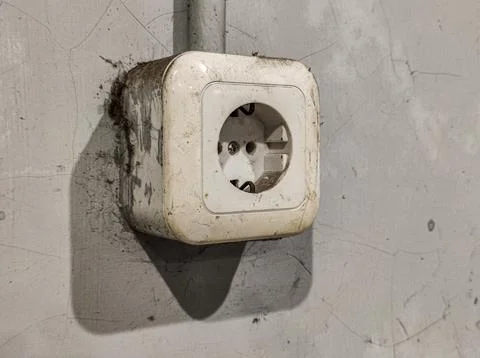 Electrical Sockets In Indonesia Stock Photos