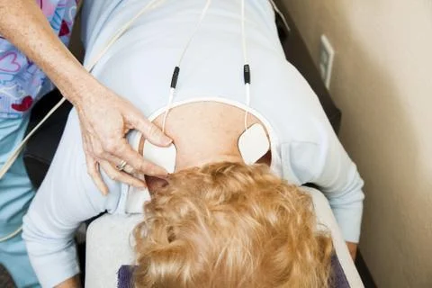 Electrical Stimulation Therapy Stock Photos