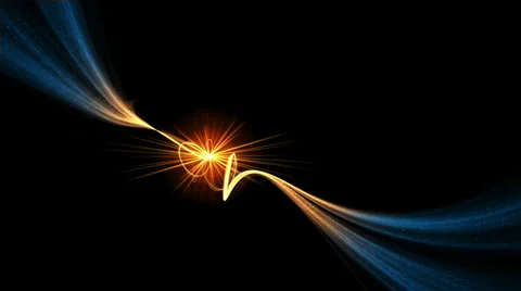 Electrical stream, electric current, spark, animation Stock Footage 35908015