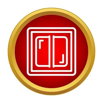 Electrical switch icon controlling power and light Ilustración de archivo