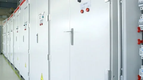 Electrical switchboard Video stock 70059440