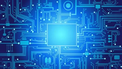 Electrical system graphics. Stock Illustration