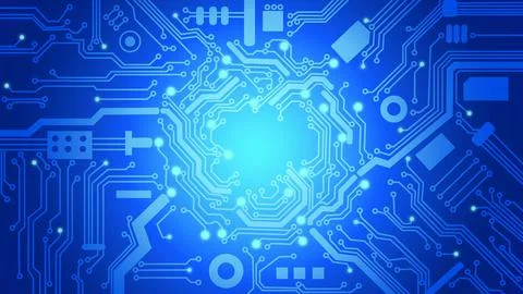 Electrical system graphics. Stock Illustration