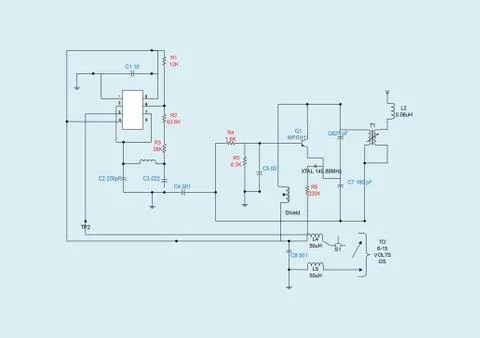 Electrical system Illustrazione stock