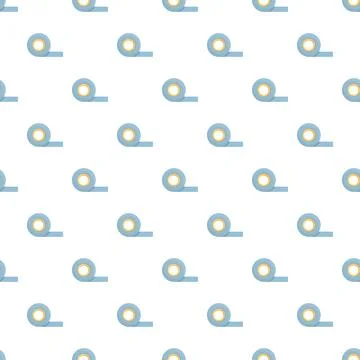 Electrical tape rolls creating seamless pattern background 스톡 일러스트