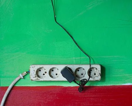 Electrical terminal Stockfoto's