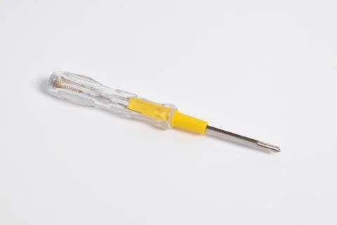 Electrical tester screwdriver Stock Photos