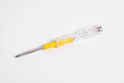 Electrical tester screwdriver Stock Photos