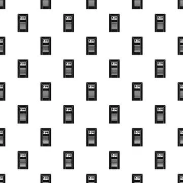 Electrical tool box pattern seamless vector Stock Illustration