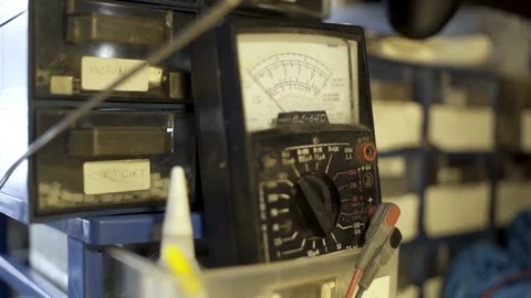 Electrical tool, indicator. Stock Footage 124651543