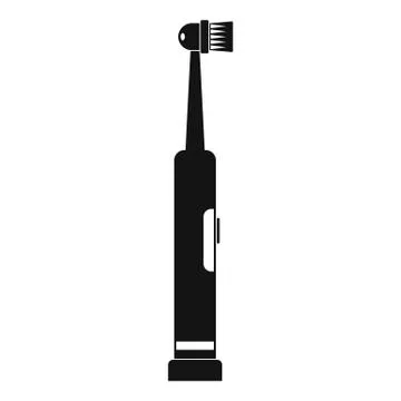 Electrical toothbrush icon, simple style Stock Illustration