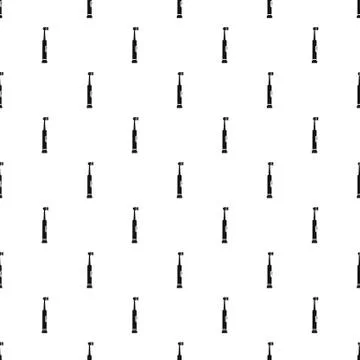 Electrical toothbrush pattern seamless Illustrazione stock
